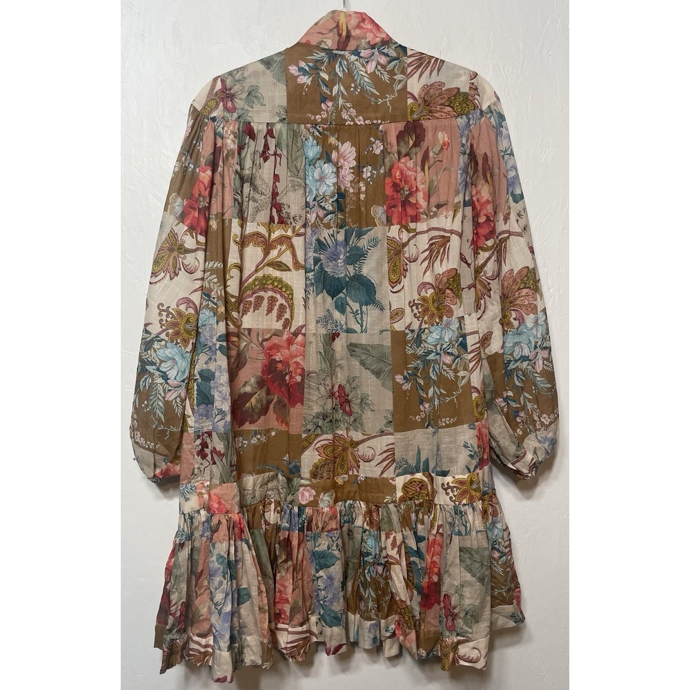 Zimmerman Multi-Colored Patchwork Printed Dress W… - image 8